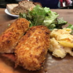 Blanc(ブラン) 虎ノ門ヒルズ至近のベーカリー&ビストロ。「熱い」と一推しのカニクリームコロッケとパン食べ放題で堪能